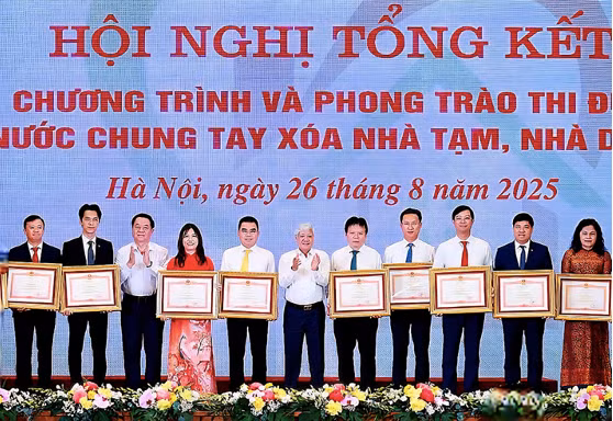Thủ tướng Chính phủ biểu dương BIDV trong công tác xóa nhà tạm, nhà dột nát