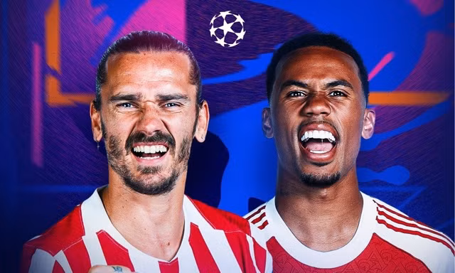 Trực tiếp bán kết Atletico vs Arsenal 0-0 (H1): Hiệp 1 bắt đầu
