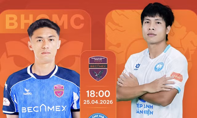 Trực tiếp Becamex TPHCM vs Nam Định, 18h00 ngày 25/4: Cục diện khó đoán