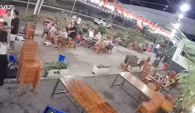 Hiện trường vụ việc.