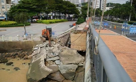 Cấm một số phương tiện lưu thông qua cầu Trần Phú - Nha Trang