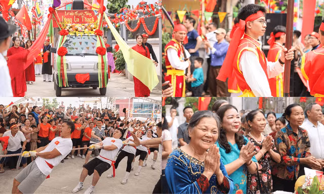 Lễ hội truyền thống làng La Thạch: Khi người trẻ xứng đáng với niềm tin của các bậc cao niên