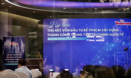 Sáng nay, Báo Tiền Phong tổ chức hội thảo về thu hút vốn đầu tư trung tâm tài chính quốc tế