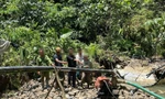 Phát hiện 9 đối tượng khai thác vàng trái phép tại Tuyên Quang