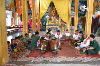 Ngôi chùa Khmer hơn 200 năm tuổi ở vùng biên An Giang