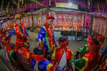 Độc đáo lễ cấp sắc của người Dao đỏ ở Yên Bái