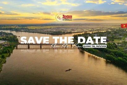 Tiền Phong Marathon 2025 đi qua nhiều địa danh lịch sử của tỉnh Quảng Trị