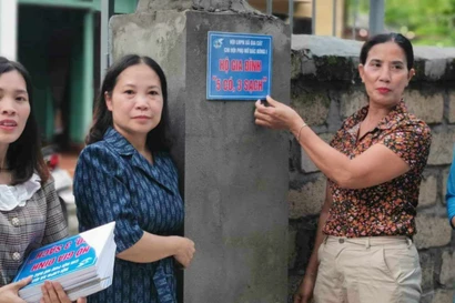 Xây dựng gia đình "5 có, 3 sạch" ở Gia Cát.