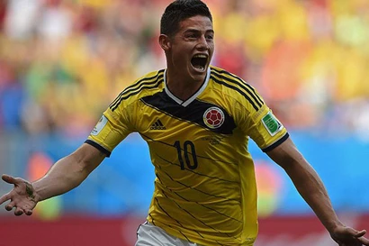 [ĐỒ HỌA] Năm chân sút hàng đầu World Cup 2014