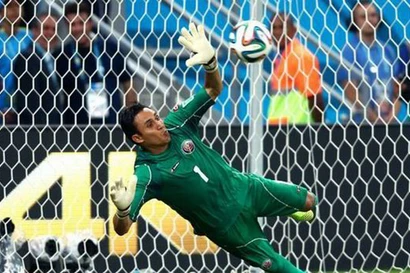 Thủ thành Keylor Navas.