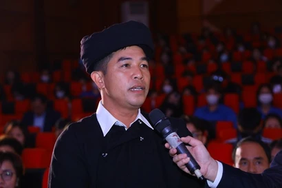 Anh Triệu Văn Hòn, tỉnh Cao Bằng giao lưu với chương trình