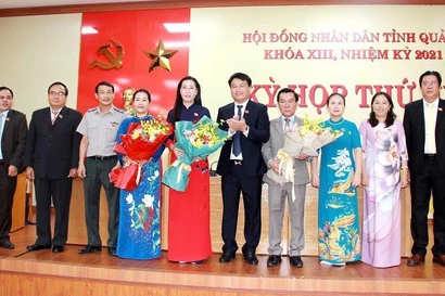 Chủ tịch HĐND và Chủ tịch UBND tỉnh Quảng Ngãi tái đắc cử
