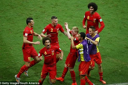 Mỹ - Bỉ (1-2): Quỷ đỏ đi tiếp