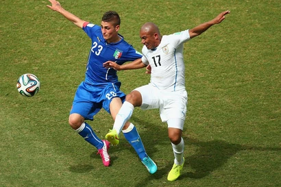 Italia – Uruguay (0-1): Arruzzi cay đắng chia tay World Cup