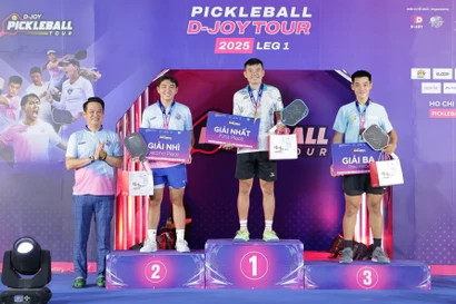 Lộ diện những nhà vô địch Giải Pickleball D-Joy Tour 2025 - Chặng 1
