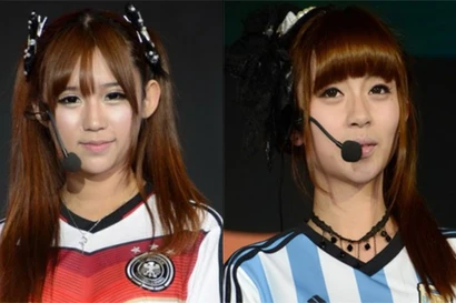 CĐV nữ Đức và Argentina 'đại chiến' vì chung kết