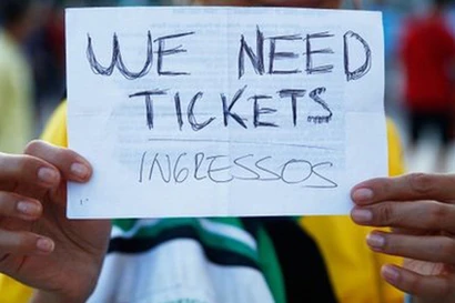 Nhu cầu vé rất lớn tại mỗi kỳ World Cup tạo điều kiện cho thị trường vé chợ đen phát triển