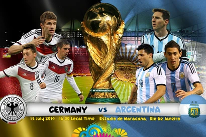 2h ngày 14/7: Đức - Argentina, lịch sử có đổi thay?