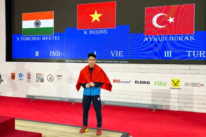 K’Dương giành 3 huy chương vàng cử tạ thanh thiếu niên thế giới 2023