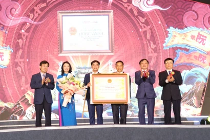 Công nhận Di sản văn hóa phi vật thể cấp Quốc gia cho lễ hội đền Nguyễn Cảnh Hoan