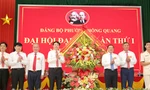 Phó trưởng Ban Thường trực Ban Tuyên giáo và Dân vận Trung ương dự Đại hội đại biểu đảng bộ phường Hồng Quang