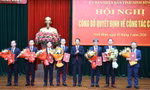 Ninh Bình công bố 10 quyết định về công tác cán bộ