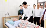 Chủ tịch nước Lương Cường thăm, tặng quà thương binh tại Ninh Bình