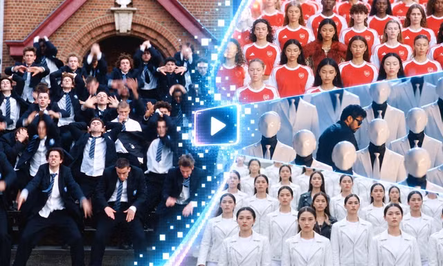 Trào lưu dùng AI tạo video theo cảnh nhảy tập thể trong STORM II.