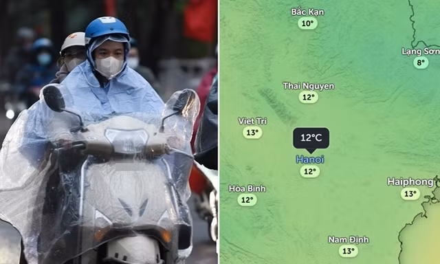 Ngày mai Hà Nội rét đậm, liệu còn mưa không và nhiệt độ giảm đến bao nhiêu?