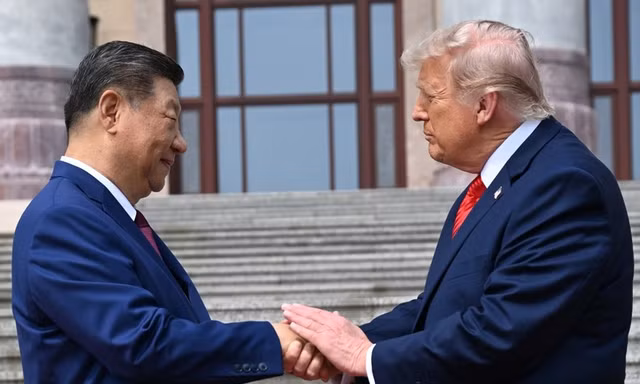 Chủ tịch Tập Cận Bình và Tổng thống Donald Trump tại Trung Quốc