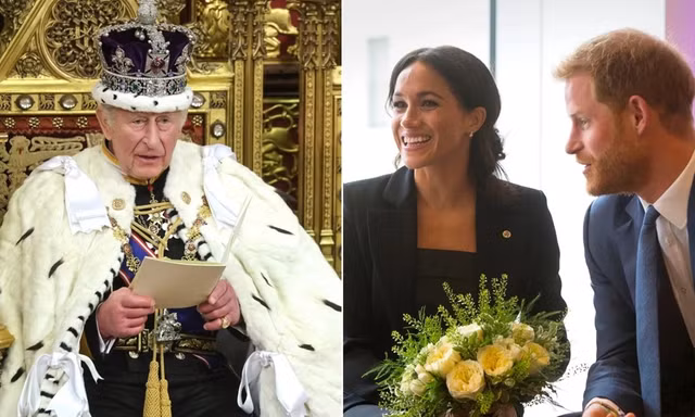 Vua Charles III làm rõ vị trí của Harry và Meghan trong Hoàng gia Anh