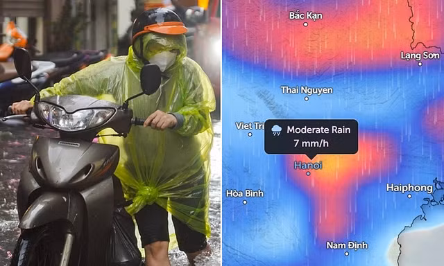 Bão số 11 có thể quét qua những tỉnh nào ở miền Bắc, Hà Nội mưa lớn nhất khi nào?