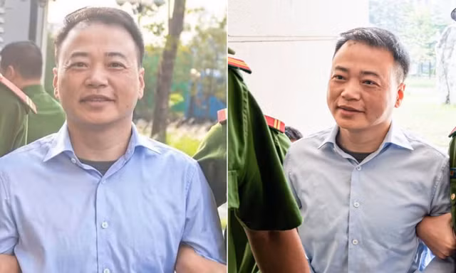 Nguyễn Hòa Bình, tức Shark Bình, khi đến tòa.