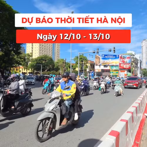 Bản tin Thời tiết Hà Nội (12 - 13/10): Ngày nắng đêm lạnh, mức chênh nhiệt ở ngưỡng cao