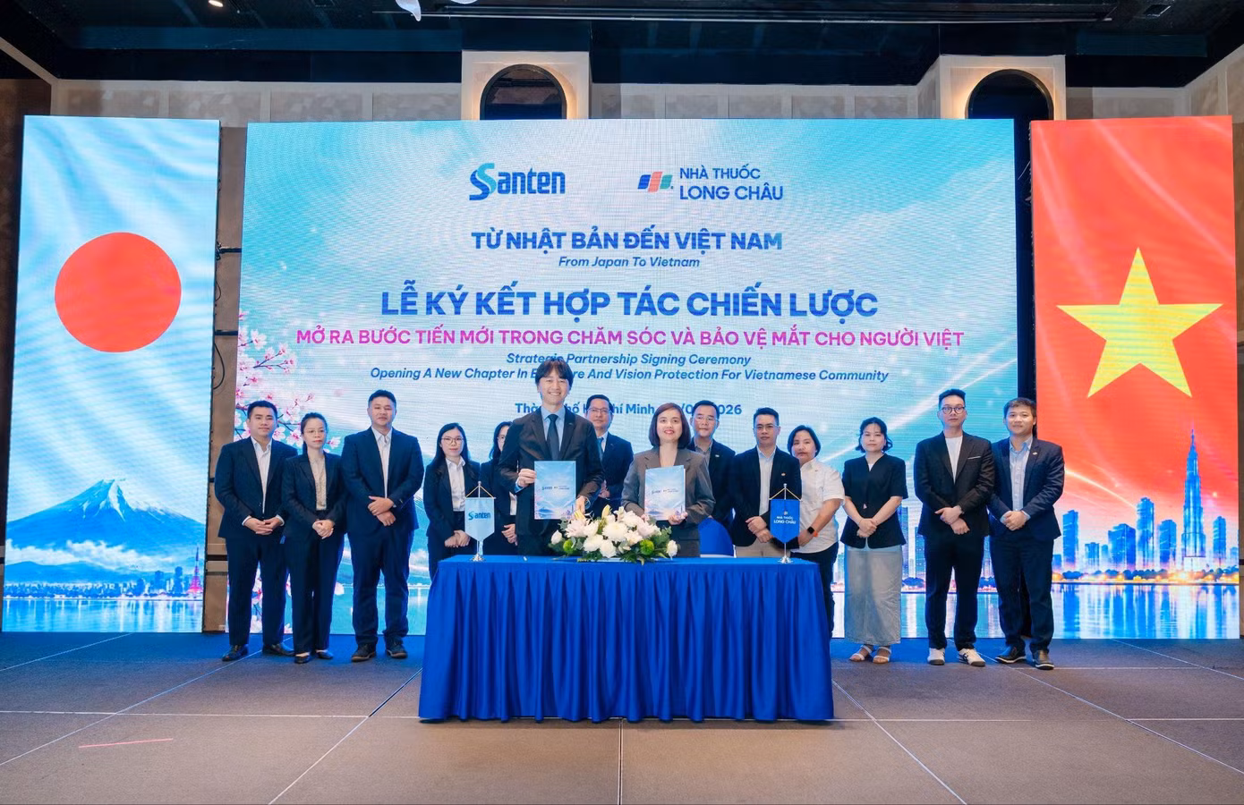 Long Châu hợp lực Santen Nhật Bản, mang các giải pháp nhãn khoa toàn diện đến gần hơn với người Việt ảnh 1