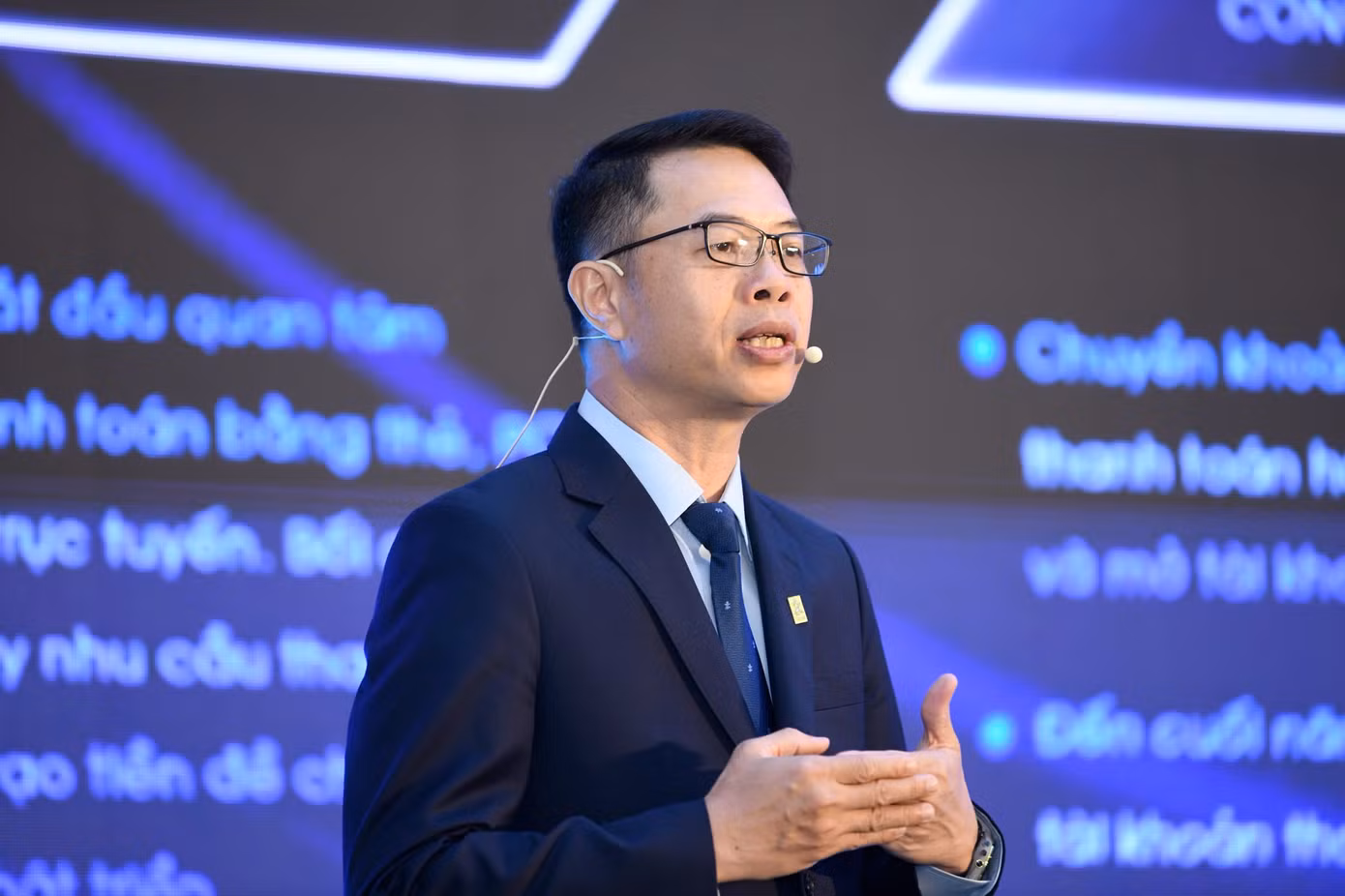 Ông Nguyễn Quang Hưng - Chủ tịch HĐQT NAPAS. Ảnh: Như Ý.