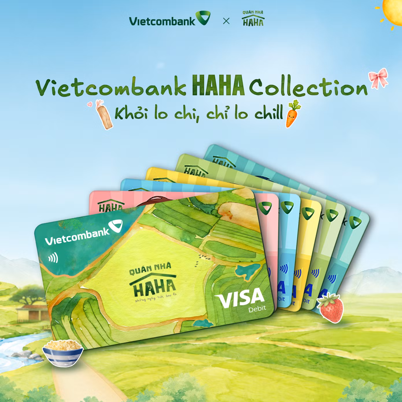 Vietcombank Haha Collection chính thức ra mắt, mở khóa hàng loạt cơ hội trải nghiệm độc quyền cùng Quán Nhà Haha ảnh 1