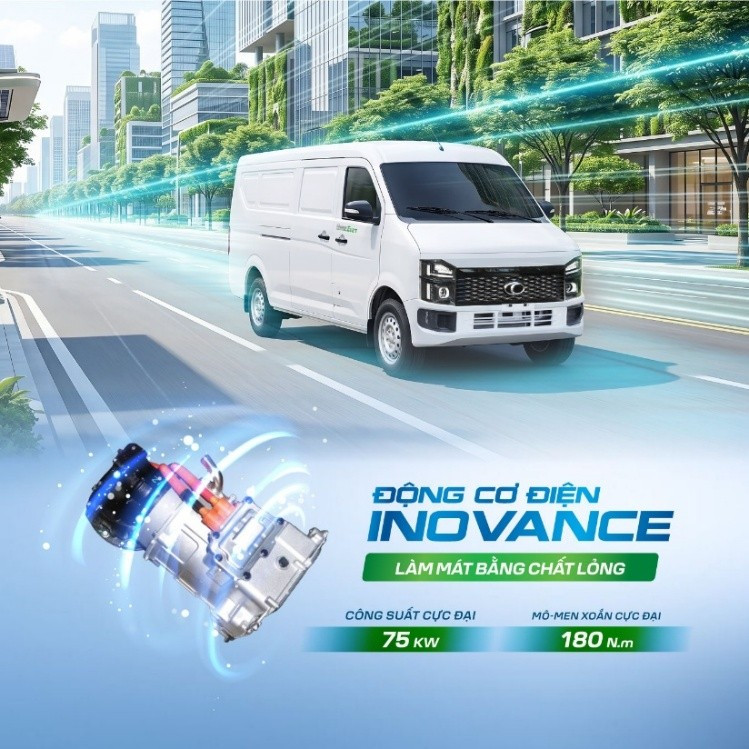 Xe tải van điện THACO TOWNER E hoàn toàn mới: giải pháp vận chuyển xanh, hiệu quả, kinh tế cho logistics đô thị