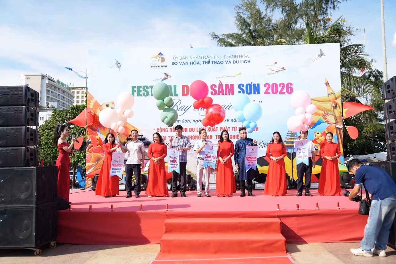 Lễ công bố Tour du lịch xuất phát từ Sầm Sơn. Ảnh: Sở Văn hóa, Thể thao và Du lịch tỉnh Thanh Hóa