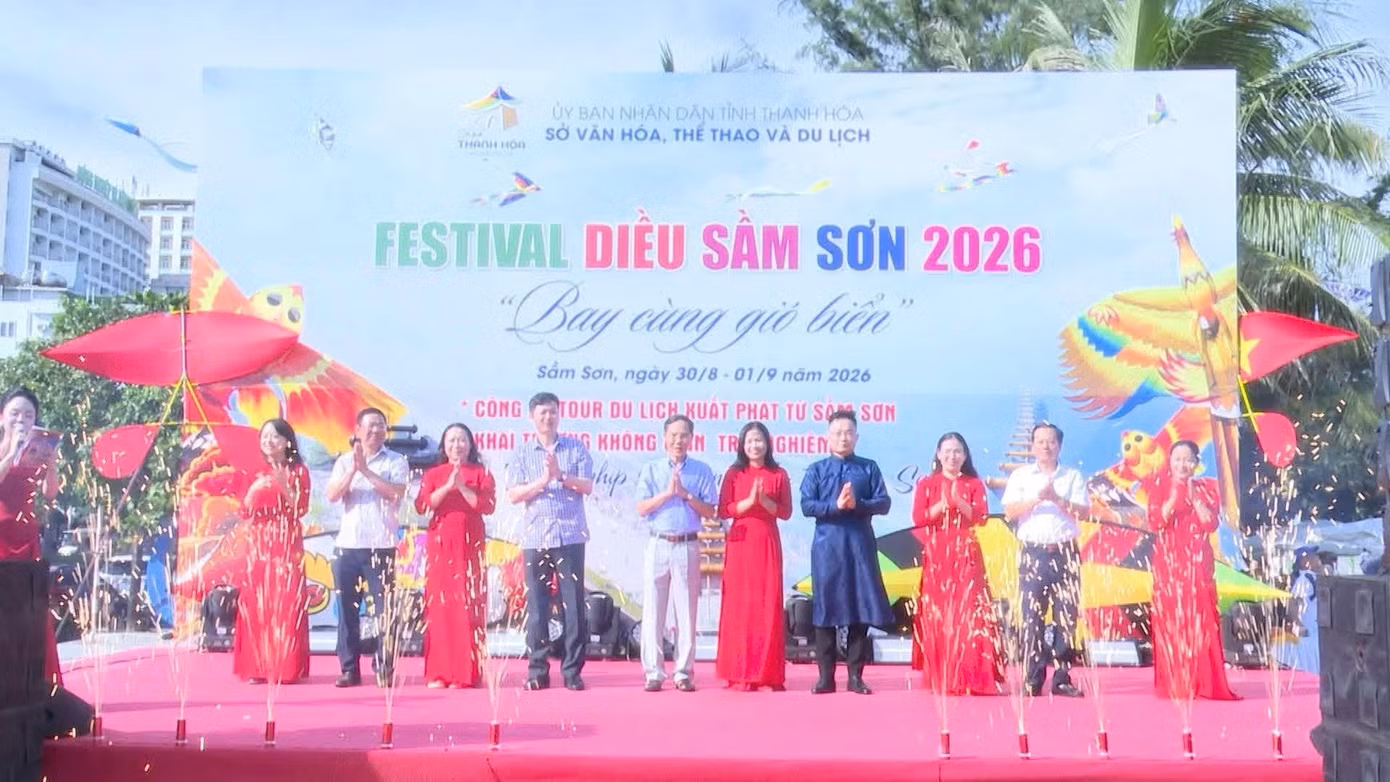 Đầu tháng 9/2026, tỉnh Thanh Hóa công bố Tour du lịch xuất phát từ Sầm Sơn, kết nối những điểm đến văn hóa – lịch sử tiêu biểu của xứ Thanh. Ảnh: Sở Văn hóa, Thể thao và Du lịch tỉnh Thanh Hóa