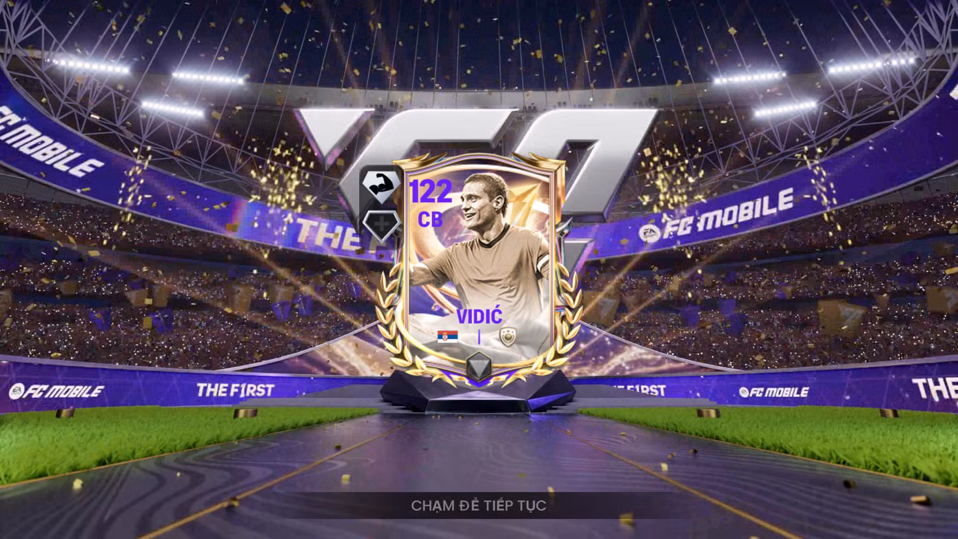 Thẻ cầu thủ huyền thoại Vidic