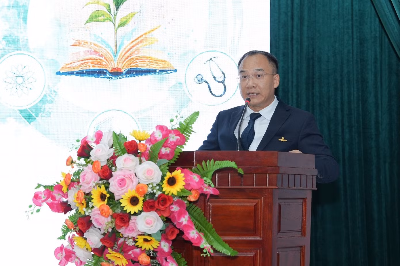 Ông Nguyễn Minh Tú - Phó Chủ tịch HĐQT Tập đoàn Stavian phát biểu tại sự kiện