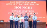 Đồng Tháp công bố quyết định về công tác cán bộ