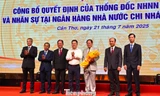 Công bố quyết định của Thống đốc Ngân hàng Nhà nước về công tác cán bộ