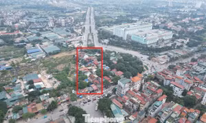 Nút giao ‘dị dạng’ đang chờ duyệt giá đất đền bù cho 100 hộ dân