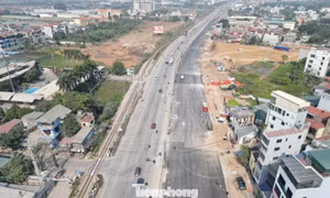 Dự án mở rộng QL1 đoạn Văn Điển – Ngọc Hồi sắp hoàn thành sau 16 năm chậm tiến độ