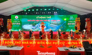 Động thổ nhà máy điện rác hơn 4.000 tỷ đồng tại Hưng Yên