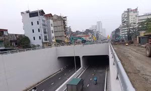 Thông hầm chui tại nút giao Giải Phóng - Kim Đồng
