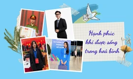 Hạnh phúc khi được sống trong hoà bình