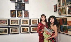 Họa sĩ Đào Yến Quỳnh: Những lớp sơn của tuổi trẻ, gia đình và một “nhịp” không hề lỡ